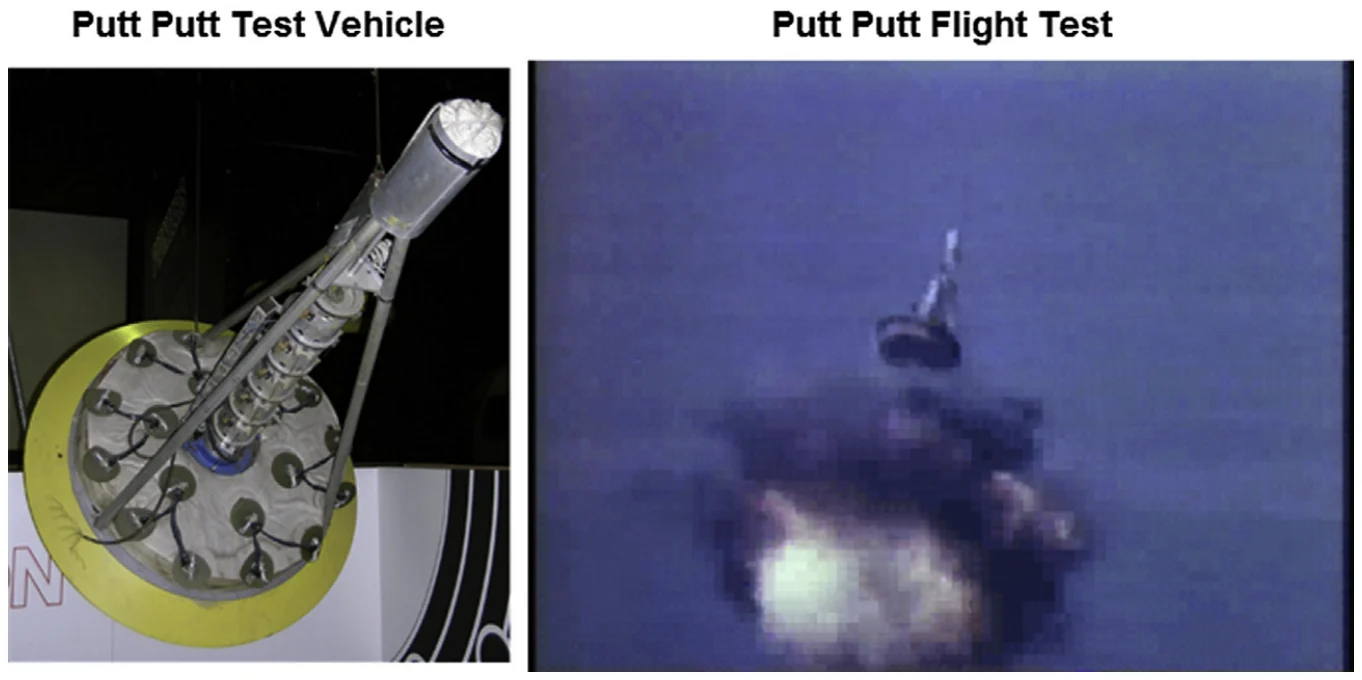 Putt Putt test vehicle and flight test.
